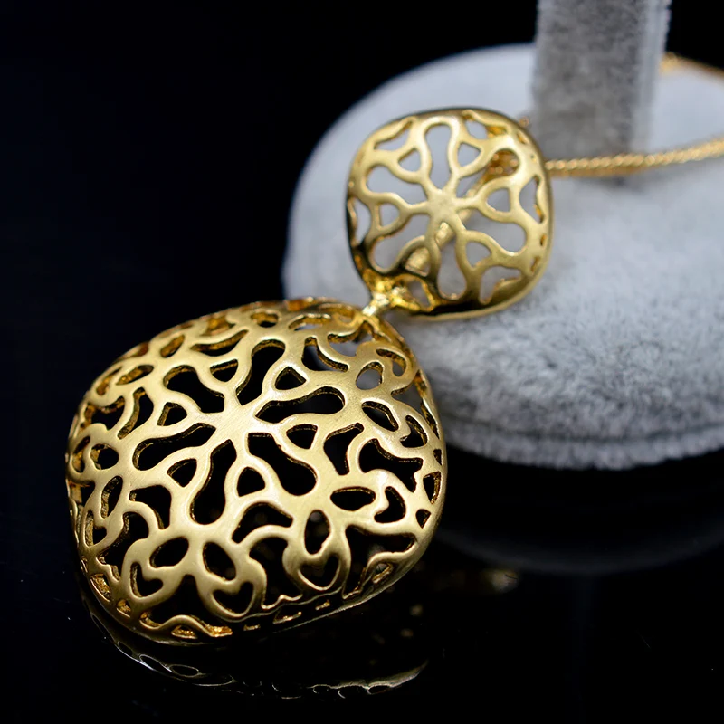 Ювелирные изделия ZEADear цветок ажурный Дубай Заявление набор ювелирных изделий 2021