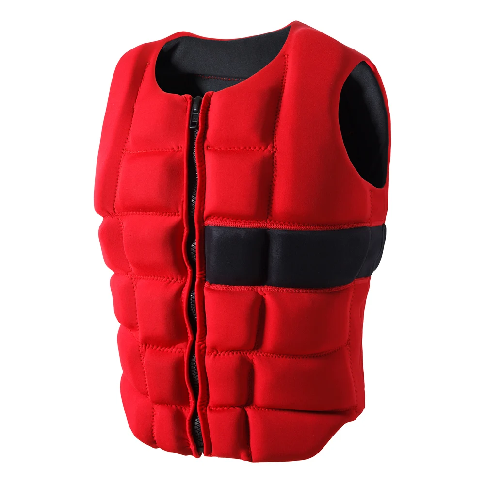 adult life vest neoprene floating vest swim life jacket surfing vests float swimsuit life jaket swim buoy waterski life jackets