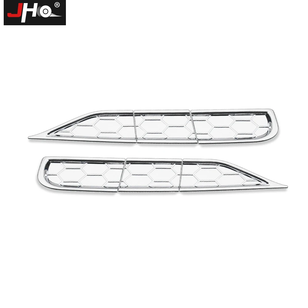JHO Омыватель передней фары спрей гарнир Накладка для- Jeep Grand Cherokee хромированные автомобильные аксессуары