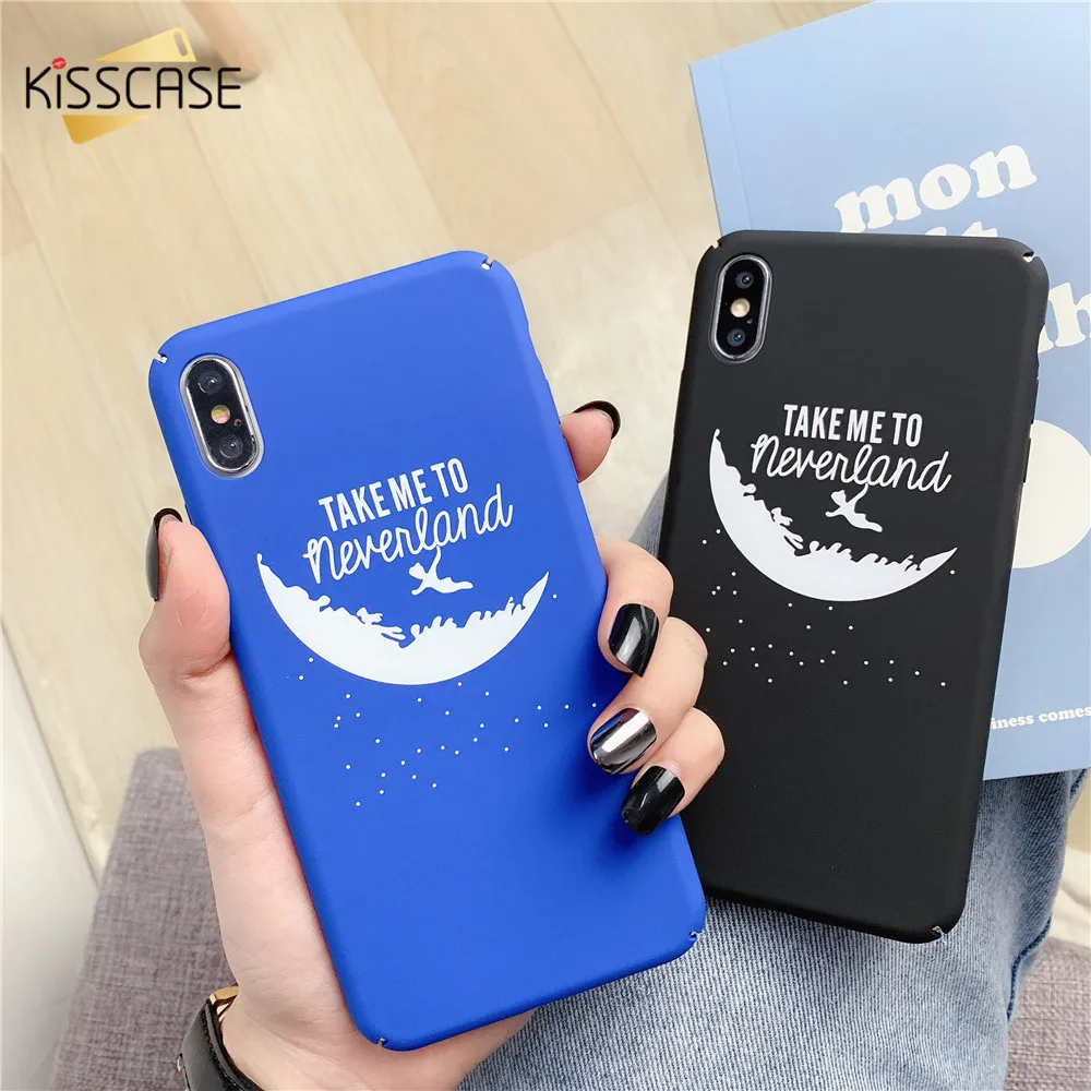 Чехол KISSCASE Moon с узором для Samsung Galaxy A90 A80 A70 A50 A30 жесткие чехлы A3 A5 A7 J3 J5 J7 2016 2017 |
