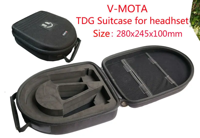 

V-MOTA TDG Headphone suitcase boxs Compatible with Audio-technica ATH-M50X ATH-MSR7 ATH-M40X ATH-M50S ATH-M20 ATH-PRO700 Headset
