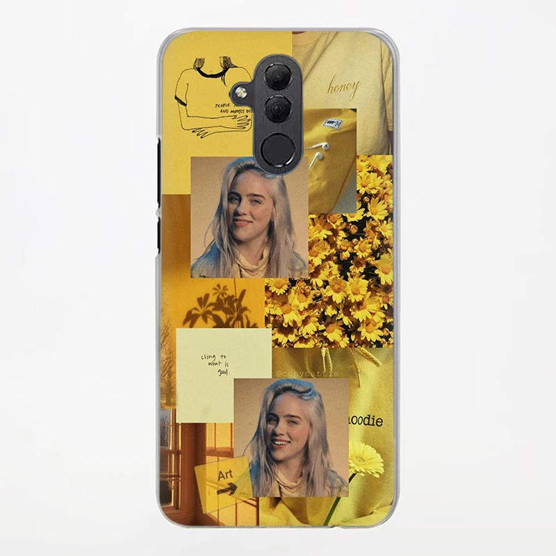 H9 Billie Eilish Khalid Прекрасный жесткий чехол для телефона huawei Y6 Y7 Prime Y9 mate 10 20 30 Pro Lite Nova 2i Lite 3 3i - Цвет: H9