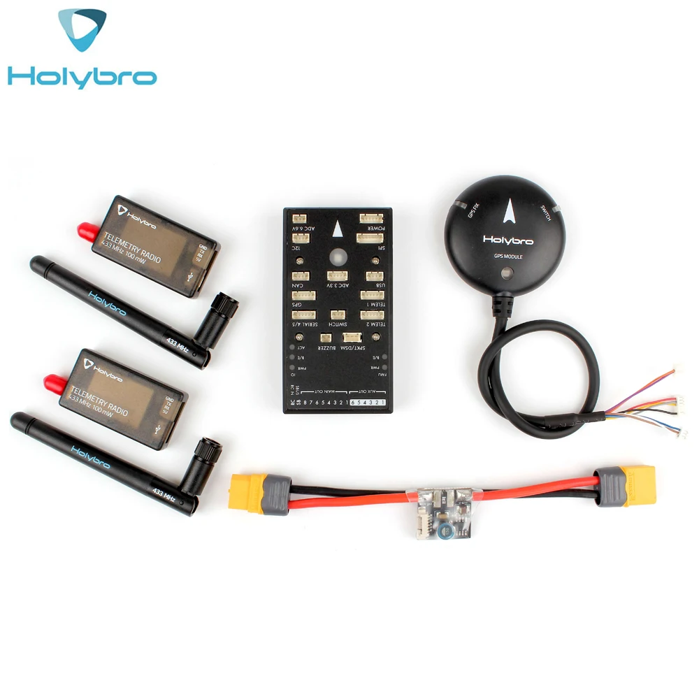 Контроллер полета holybrro Pix32 Pixhawk 4 gps-модуль M8N PM02 радио телеметрический V3 набор