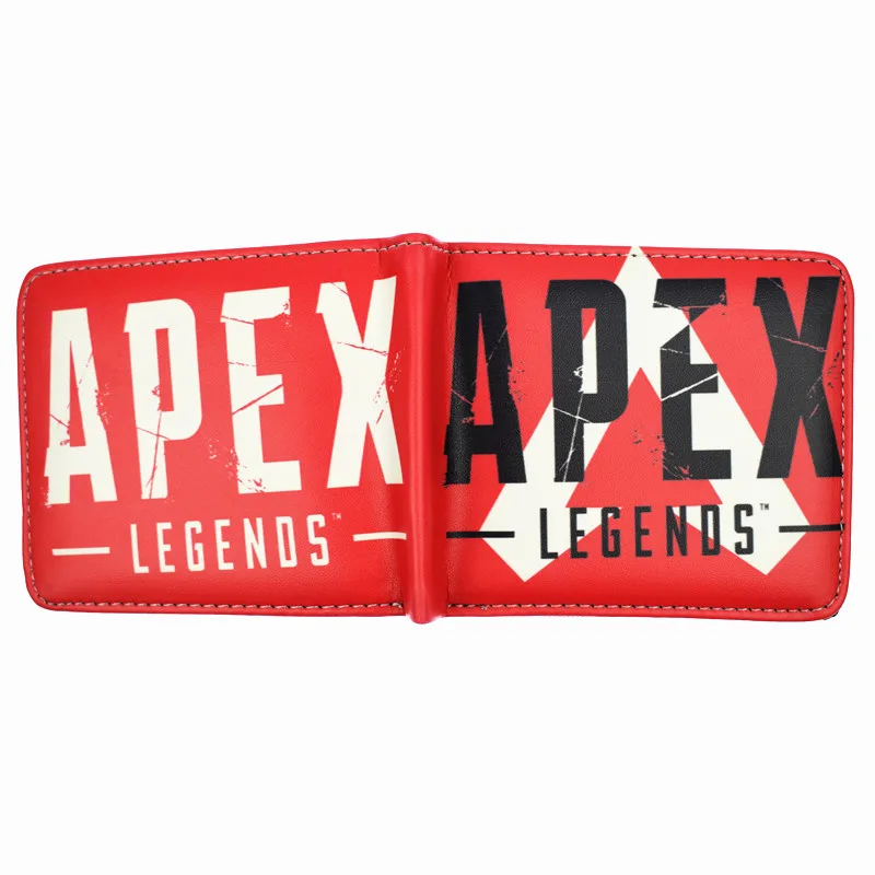 Популярный кошелек из игры APEX Legends крутой дизайн короткий для мальчиков мужские