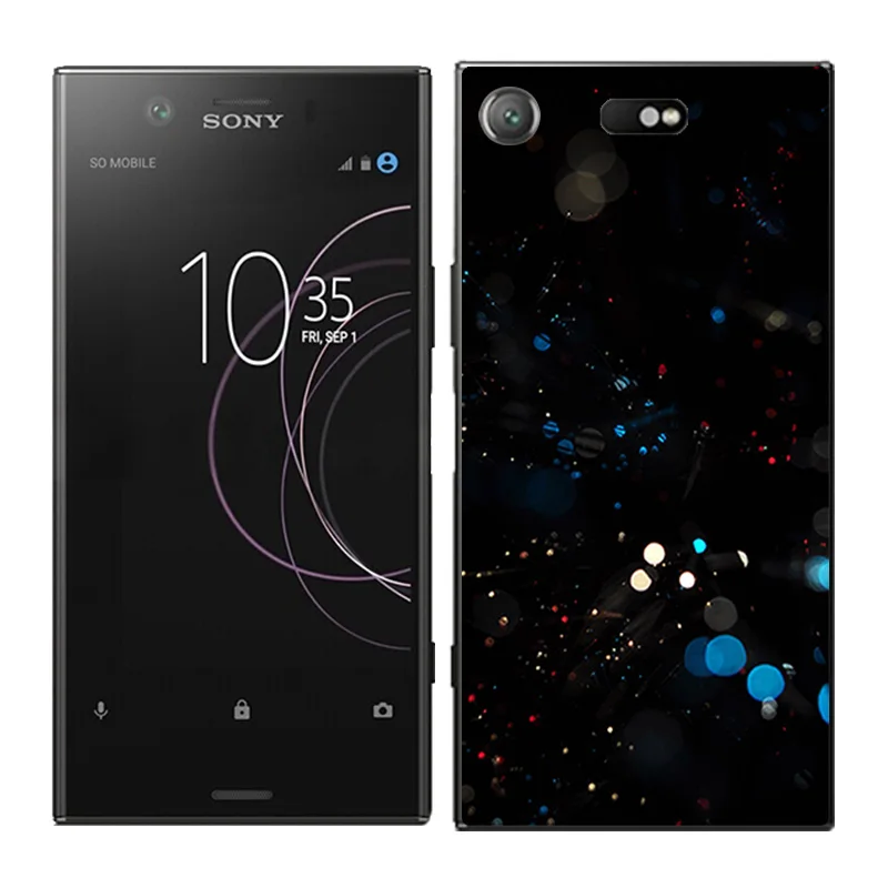 34 Чехлы для телефонов для Sony Xperia XZ1 компактный чехол слон чехол с рисунком Fundas Мягкий Силиконовый ТПУ чехол ультра тонкие чехлы - Цвет: 34