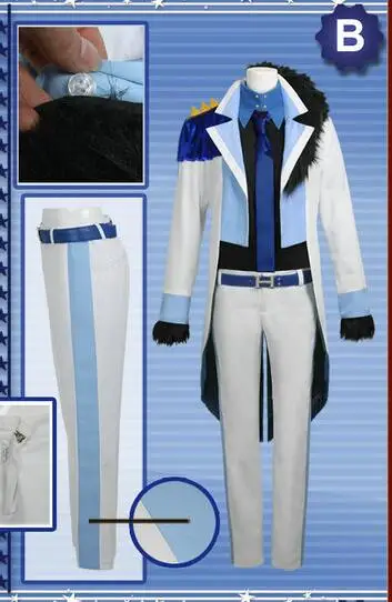 

[Настроить] Аниме! Костюм для косплея UTA NO PRINCE SAMA HIjirikawa Masato sj Готическая униформа, новинка 2018, бесплатная доставка
