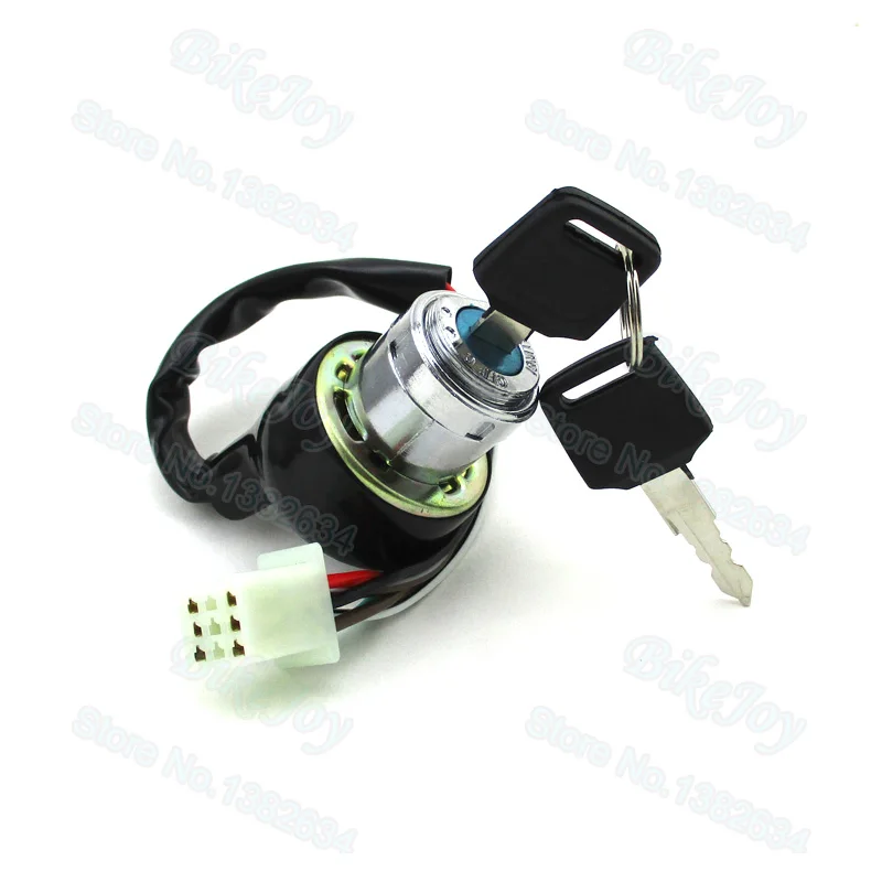 6 Pin Wire On Lock Off Ignition Key Switch For Kazuma Meerkat 50 50cc ATV Quad |