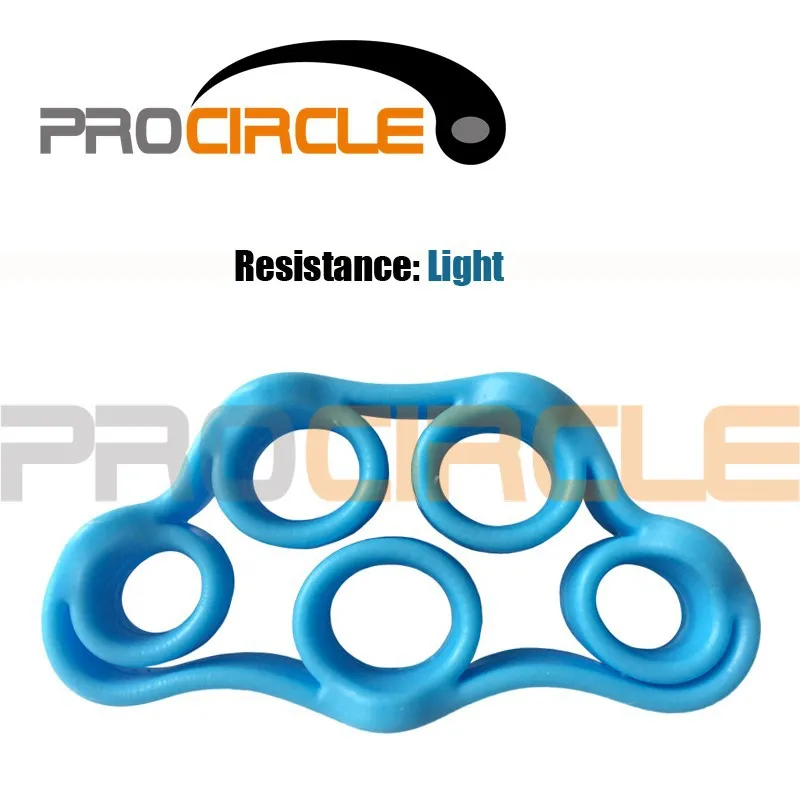 ProCircle набор силиконовых ремней сопротивления для рук, тренажер для йоги, носилки для пальцев