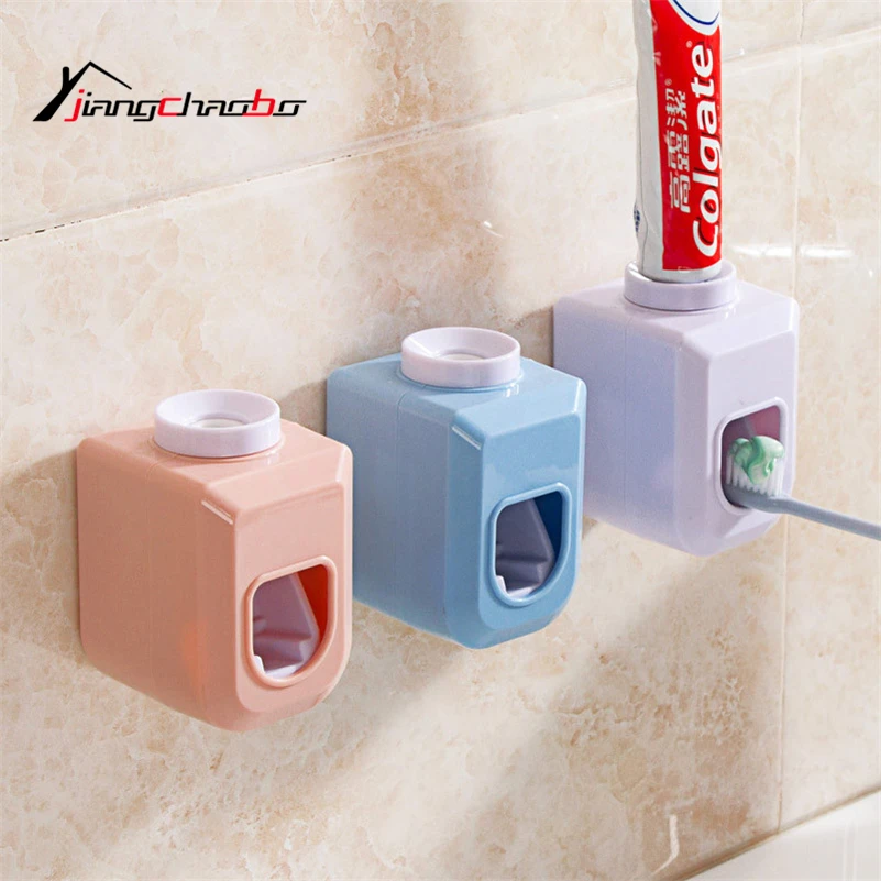 Automatic Toothpaste Dispenser Family Toothbrush Holder Bathroom Household Items | Дом и сад