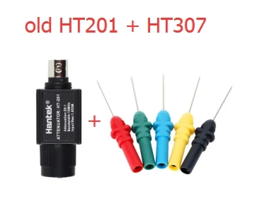 Hantek HT201 осциллограф 20:1 пассивный аттенюатор 300 V Max для пико Hantek HT307 набор для акупунктуры автомобильный диагностический Тесты - Цвет: ht307 and old ht201