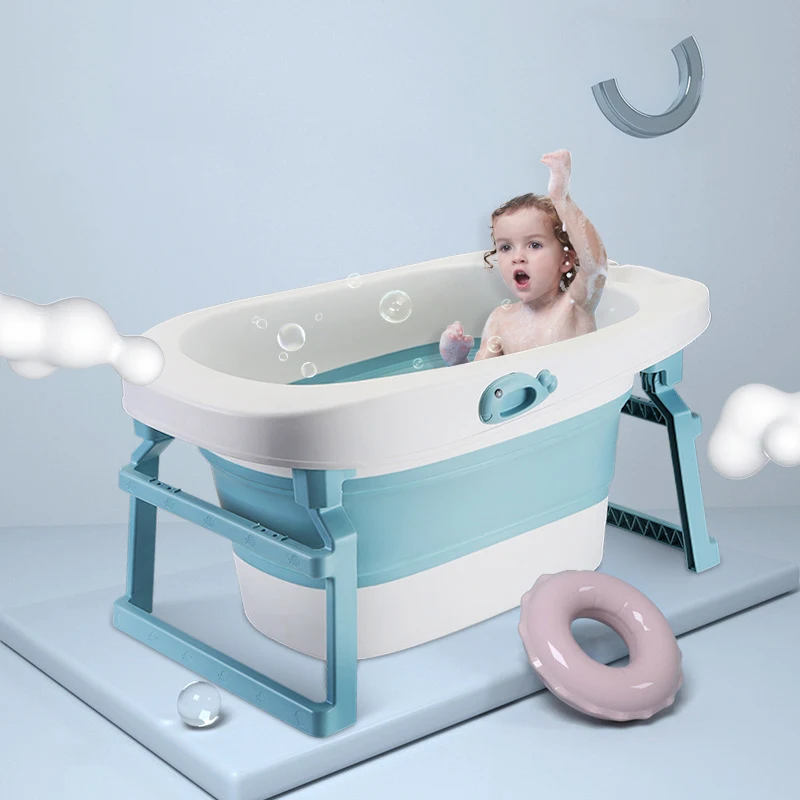 Горячая складная детская душевая кабина Ванна Безопасность Складные Нескользящие детская Ванна аксессуары для ванной комнаты чистящие инструменты