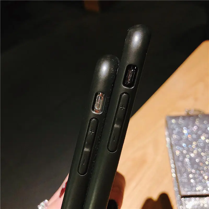 Блестящий чехол с градиентом для iPhone X Xs Max XR силиконовый Ударопрочный Мягкий 6 6S 7 8