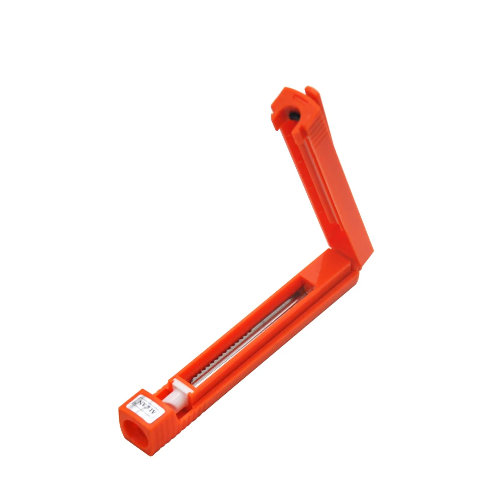 Orange HORNET пластиковые ручные сигареты прокатки машина Табак Ролик для 8 мм бумаги сигареты трубки прокатки машина табака - Цвет: Orange