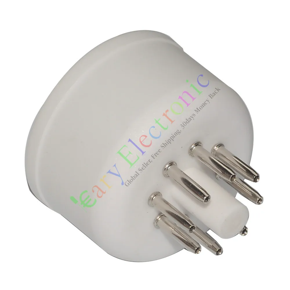 Опт и розница 2 шт 8pin серебро медь бакелитовые трубки розетки клапанная база для