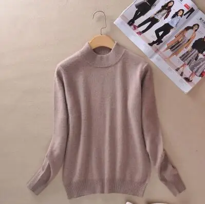 Carol Diaries 2018 Autumn Fashion Women Sweater Plus Size Elastic Turtleneck Casual Bottoming Knitted Pullovers | Женская одежда