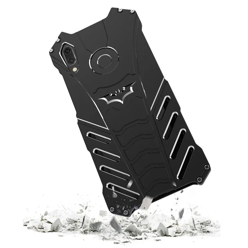 Металлический бампер серии R JUST Gundam для Huawei Y9 (2019) / Enjoy 9 Plus 8 Armor Doom алюминиевый