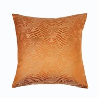 contemporary 4 colors new geometric modern home living woven cushion cover decorative interior pillow case 45 x 45cm 1pclot