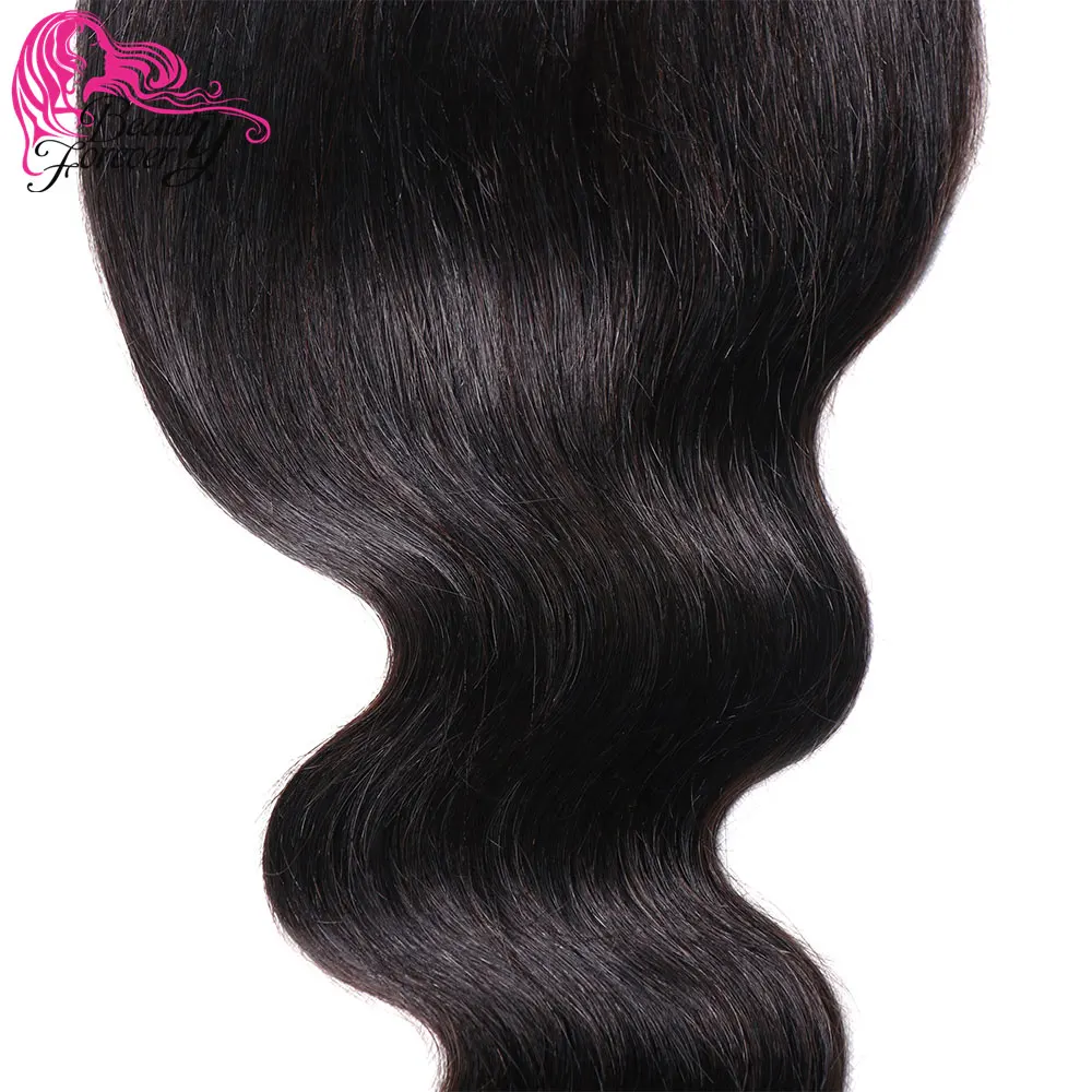 Beauty Forever 5*5 волнистые бразильские кружевные закрытые 100% Человеческие волосы Remy 120%