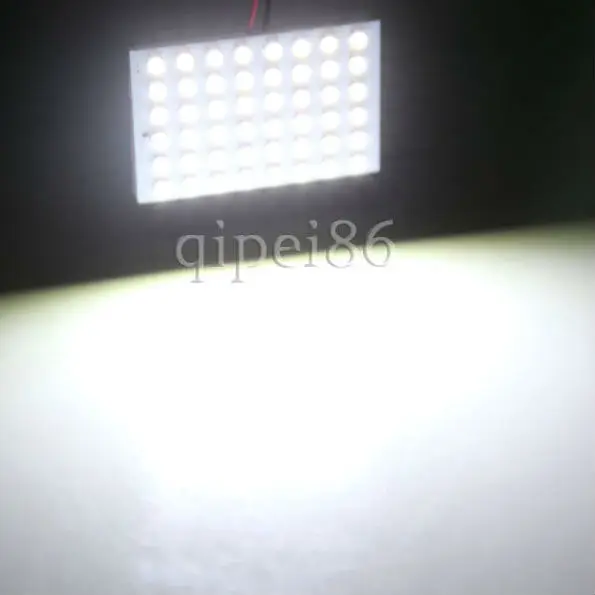 48 светодиодсветильник 3528 1210 SMD BA9S адаптер гирлянда купольная T10 разъем