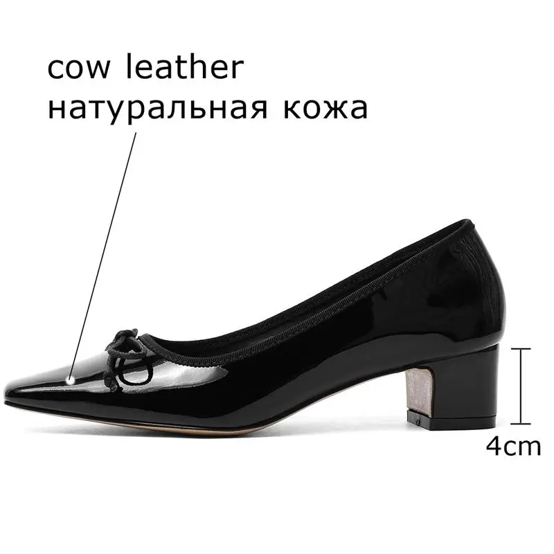 YINKOGET/удобные дышащие женские туфли из натуральной кожи на низком каблуке сезон