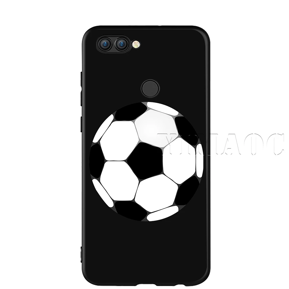 10 Силиконовый чехол YIMAOC Fire football для huawei mate 10 P8 P9 P10 P20 Lite Pro P Y7 Y9 Smart Mini - Цвет: 10