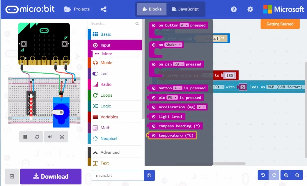 Для Micro: макетная плата для битов microbit, для фитографического кодирования и программирования для детей, обучающий стартовый комплект FZ3143