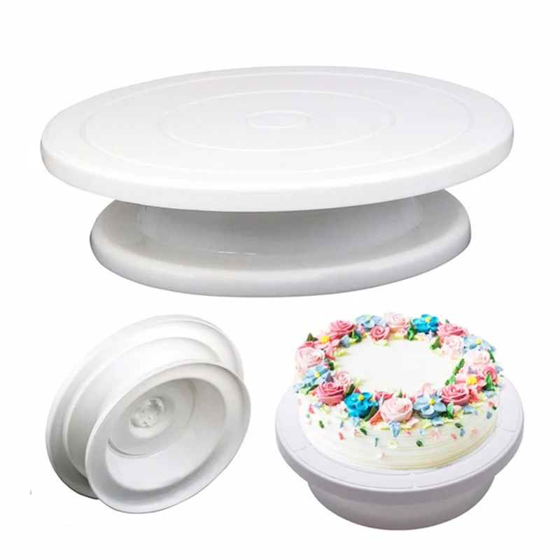 WALFOS инструменты для украшения торта вращающаяся подставка Sugarcraft на платформе