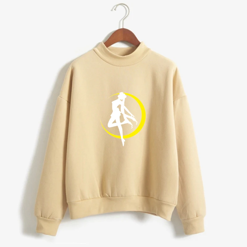 Мультфильм Сейлор Мун Женщины Толстовки Япония sudadera mujer Kawaii Женская Лолита панк зима Толстовка Спортивный Костюм Уличная