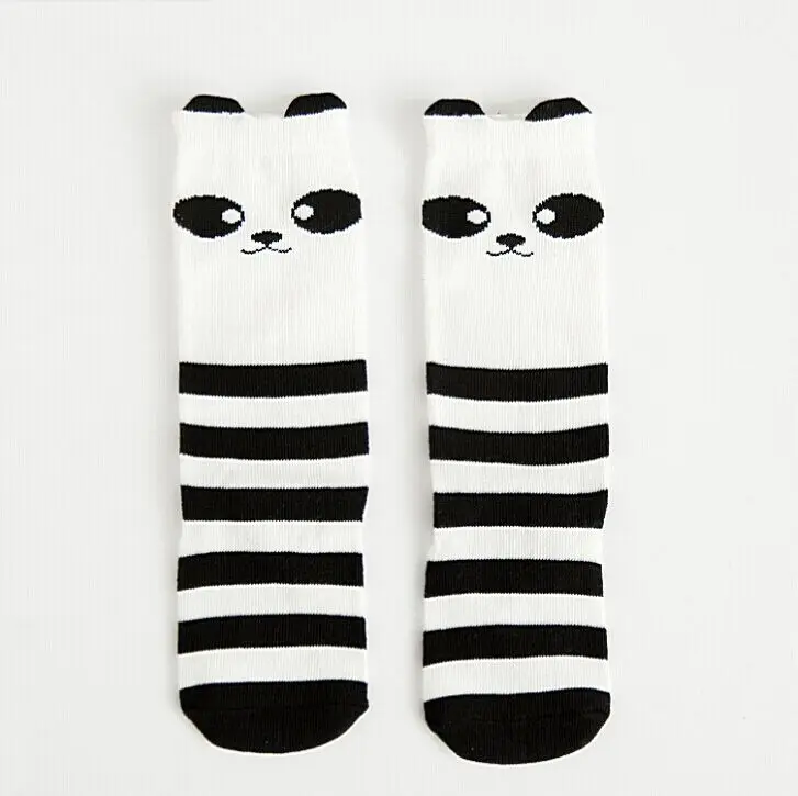 Мультфильм гольфы для маленьких детей с принтом панды унисекс Детские гетры