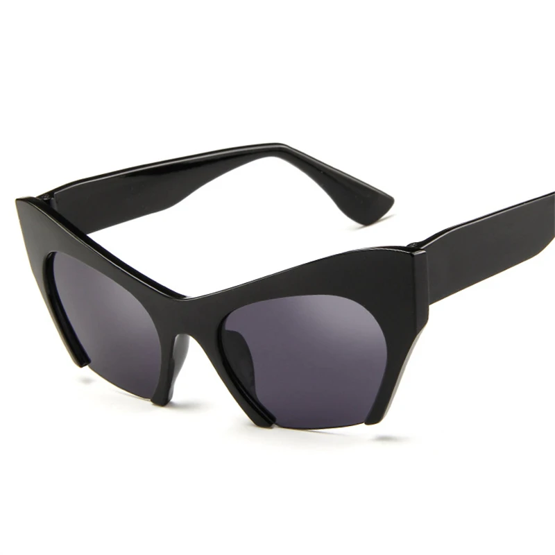 SUMONDY Винтажные Солнцезащитные очки кошачий глаз женские брендовые дизайнерские