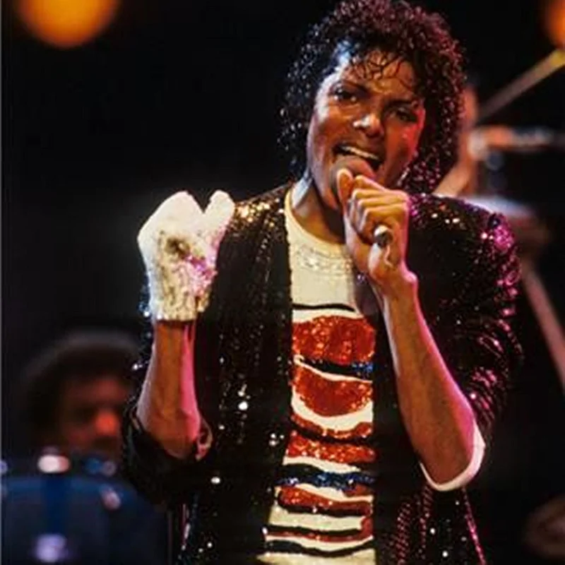 Редкая коллекция перчаток ручной работы с кристаллами для Billie Jean Preformance MJ Майкл