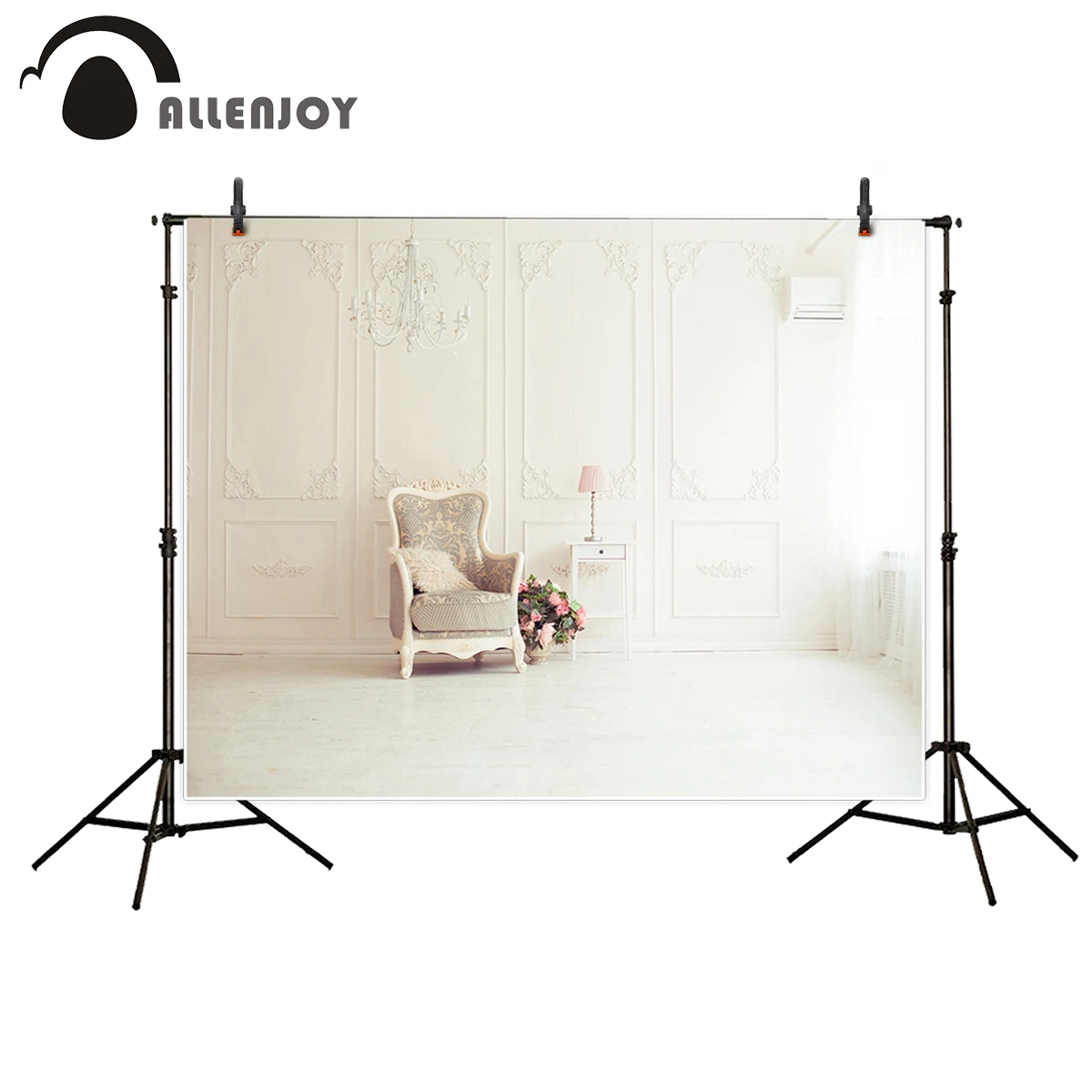 Фон Allenjoy для фотосъемки в европейском стиле настенный домашний романтичный фон