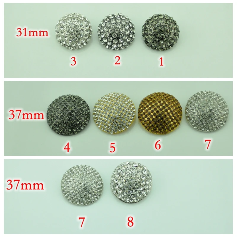 

Free shipping Hi-Q craft supplies metal rhinestone embellishments sewing buttons for fur coats ,clothing ,wedding accessories