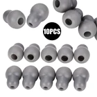 10 шт.компл. серый силиконовый стетоскоп наушник удобные мягкие наушники для Littmann стетоскоп 13*20 мм