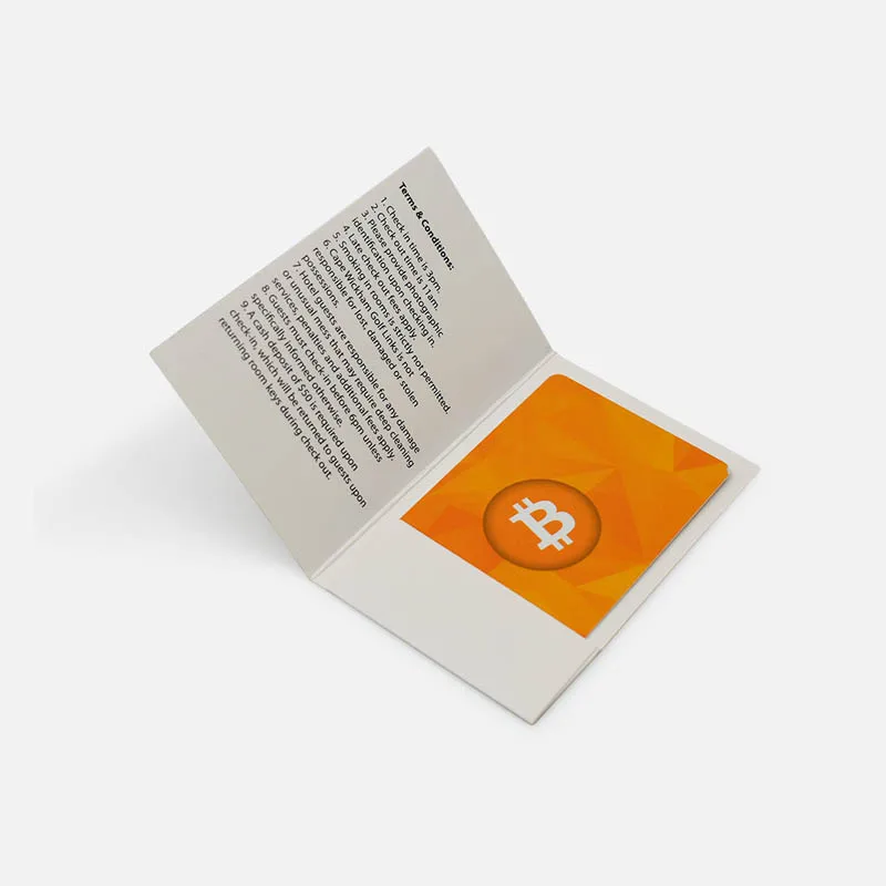 Zuoluo Заказная печатная бумага с покрытием держателей для ключей печать из Китая