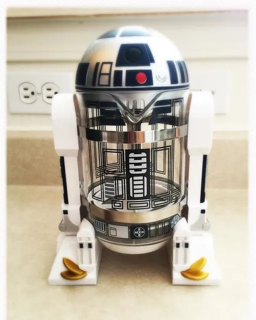 Star Wars R2D2 мини ручная кофемашина изоляционный горшок кофейник мокко горшок|pot|pot mini