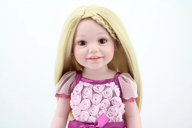 Виниловый 18 дюймов Adora Play Doll Boneca Juguetes с многослойным платьем одежда для детей