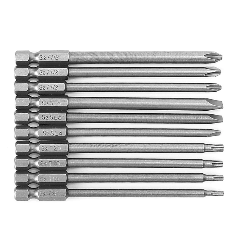 Набор Магнитных отверток Torx 10 шт.|screwdriver head|screwdriver bitstorx screwdriver bits |