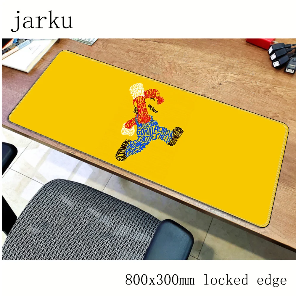 Игровой коврик для мыши mario gamer 800x300X3MM большой великолепный аксессуары ноутбука