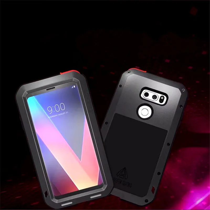 1 шт. для LG G5 G6 G7 G7 ThinQ сверхпрочная Защитная Броня Металлический Алюминиевый противоударный пылезащитный чехол для телефона для LG V20 V30 V30Plus