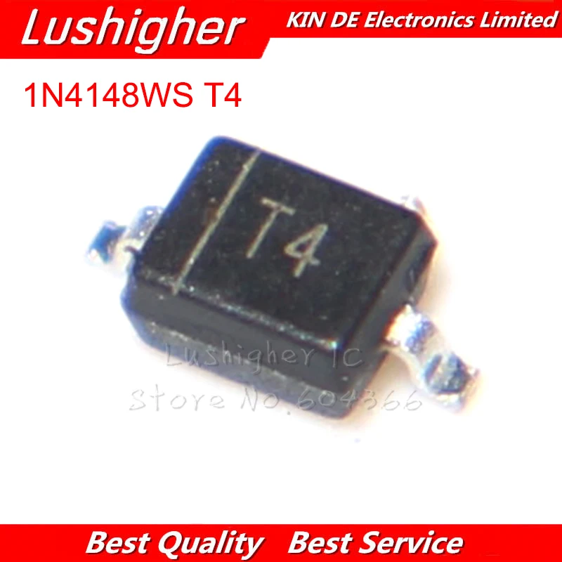 100 шт. 1N4148 1N4148WS T4 1N4148W SMD 0805 SOD-323 IN4148 0805 SOD323 переключательный диод
