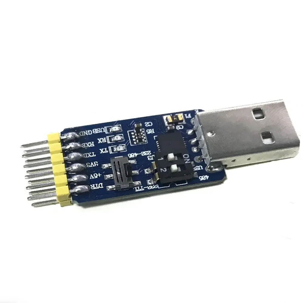 6 в 1 USB TTL UART 485 232 Многофункциональный модуль последовательного интерфейса CP2102 для