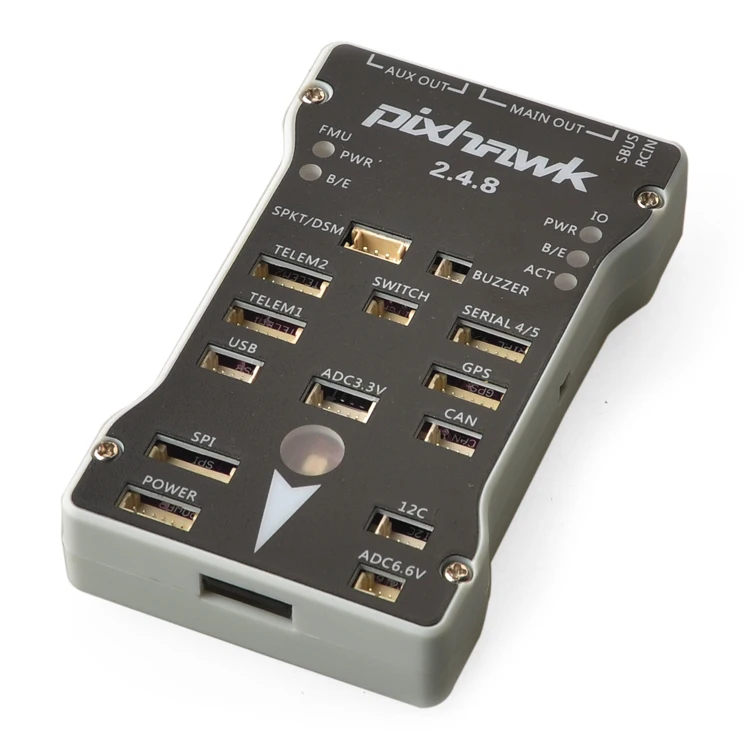 Pixhawk PX4 PIX 2.4.8 32 бит Контроллер полета PX4FMU PX4IO переключатель безопасности зуммер 4G SD