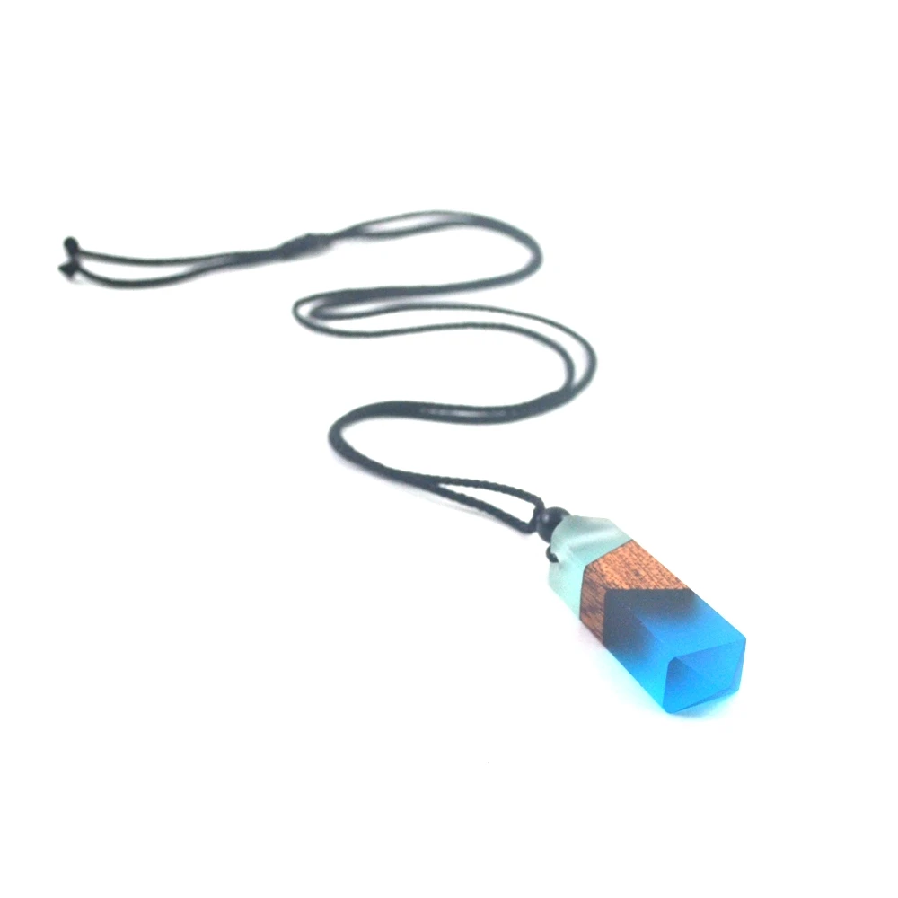 Старинная Деревянная смола с ожерелья Специальные Ретро ремесла женщины и