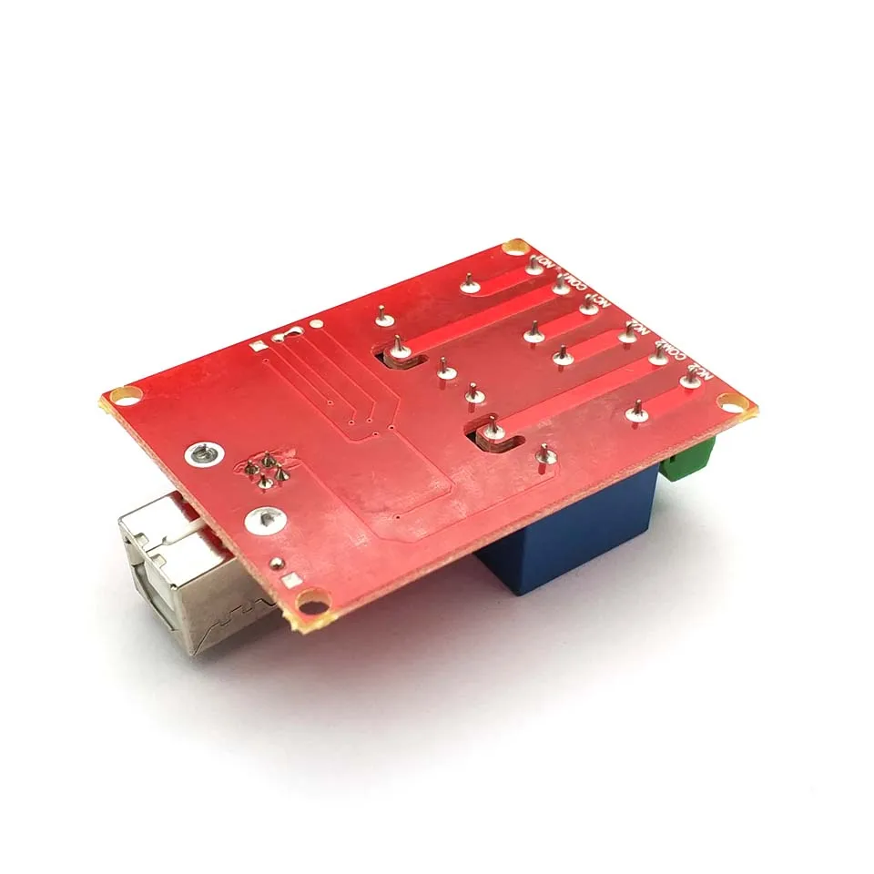 2-канальный компьютер постоянного тока 5 В USB-переключатель управления релейный