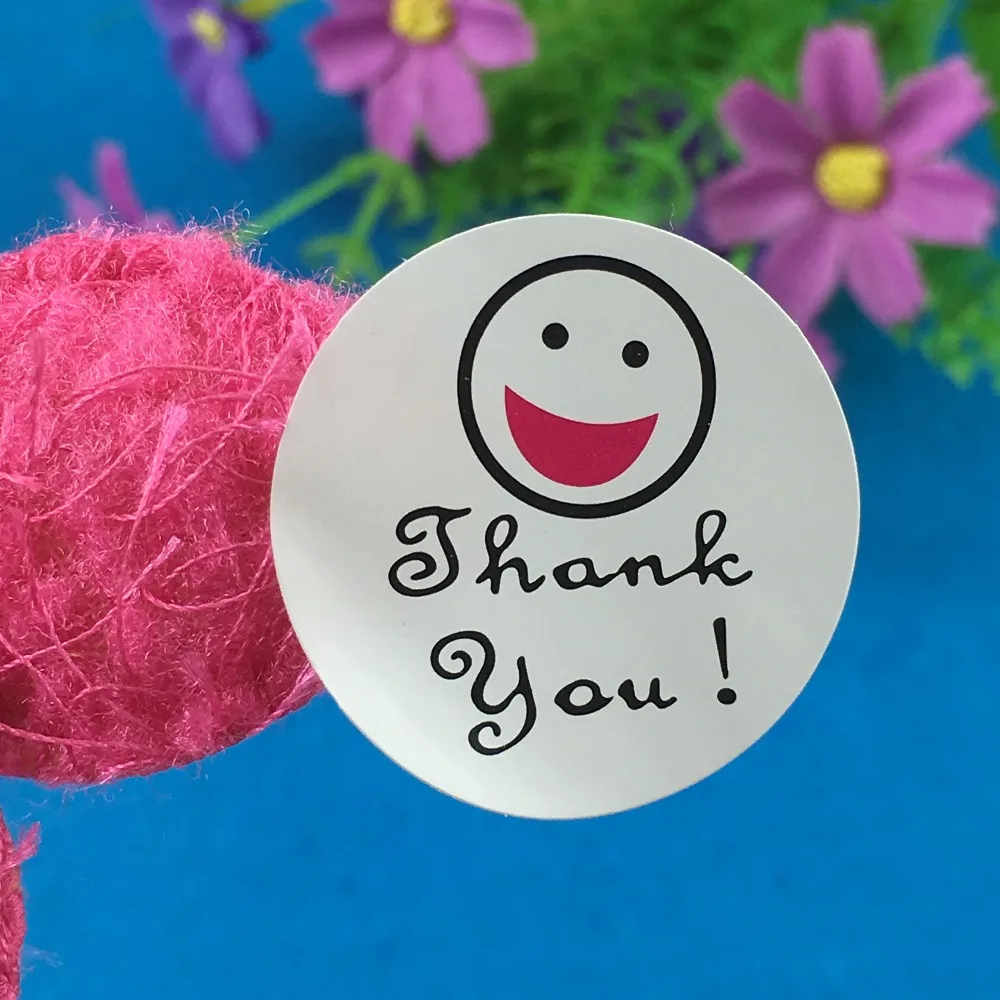 500 шт. ярлыки для фотографий с улыбающимся лицом|label white|label presslabel clothing |