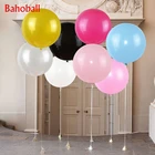 1 шт., овальные латексные шары, 36 дюймов, свадебное украшение, гелиевые большие огромные шары, товары для дня рождения, надувные воздушные шары