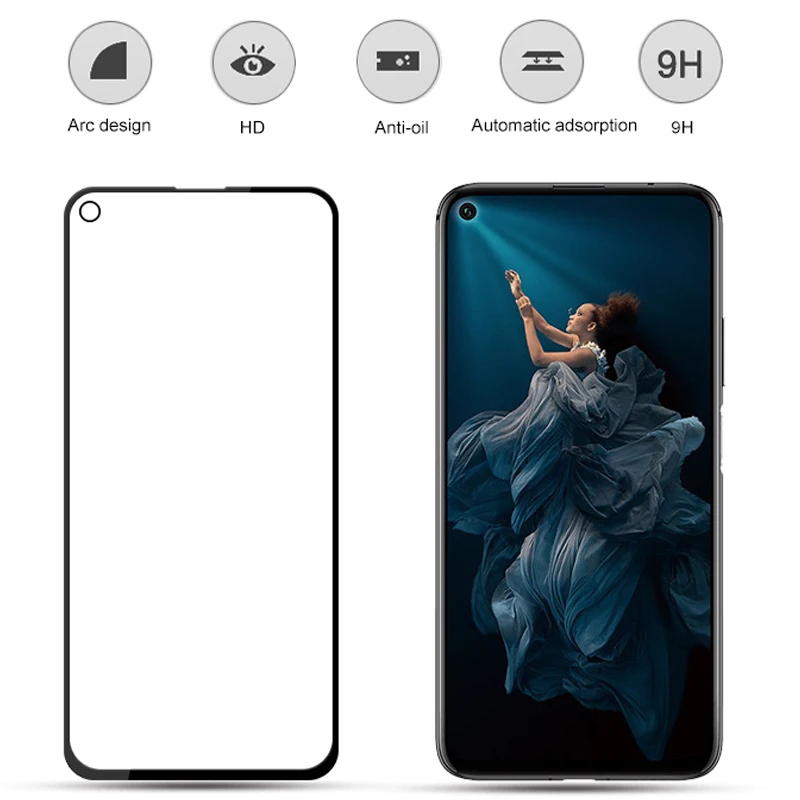 glass on honor 20 light Screen Protector film for lite pro 20i 20lite 20pro Tempered Glass honor20 Protective | Мобильные телефоны
