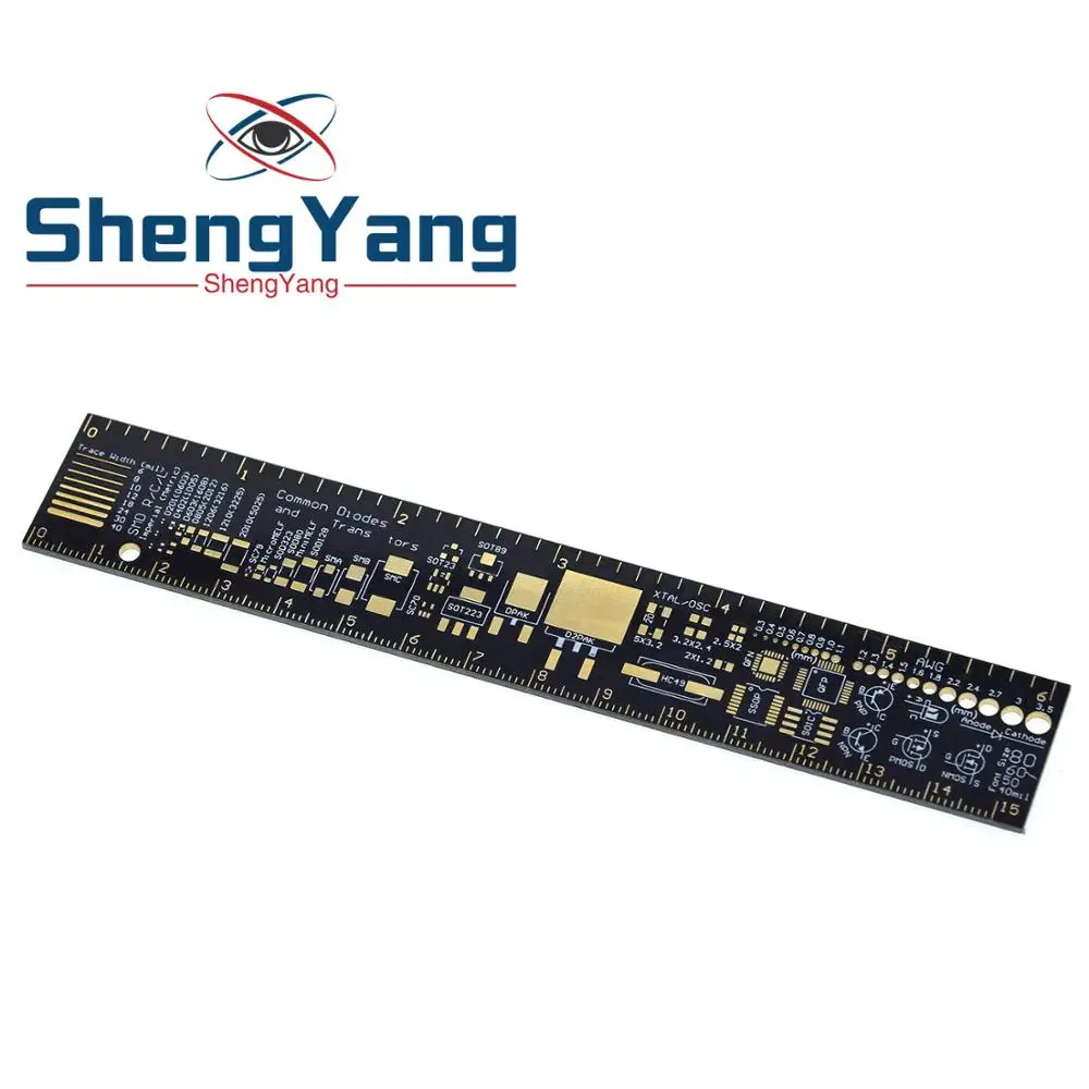 Линейка ShengYang PCB для электронных инженеров производителей Geeks фанатов Arduino