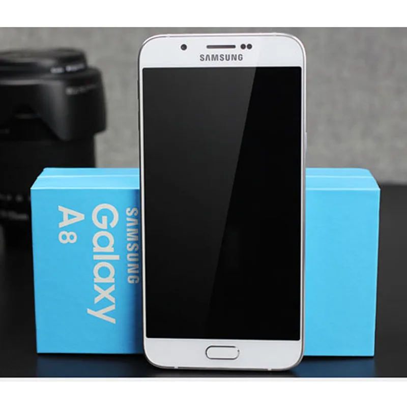 A8 Оригинальный разблокированный мобильный телефон samsung Galaxy A8000 16 0 Мп камера 5 7